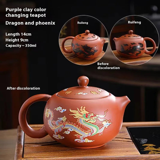 Color-Changing Kung Fu Teapot — Watch It Transform